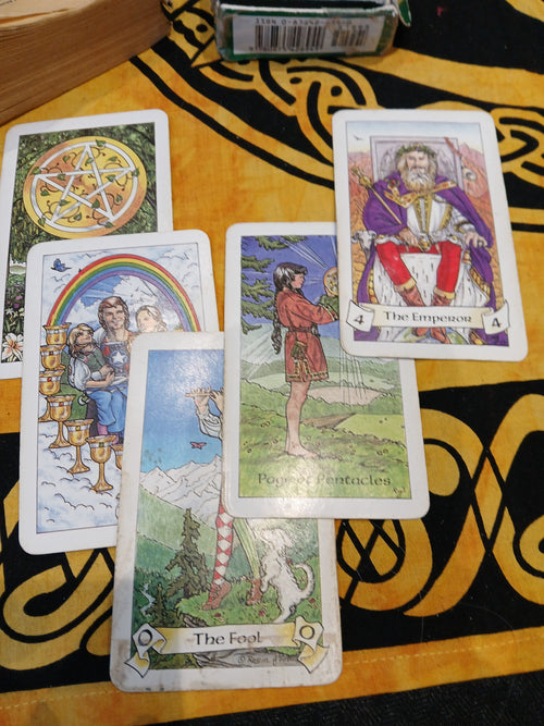 5 CARD SHORT SPREAD
