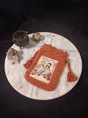 Alice & Dorothy Crochet Tarot Bag