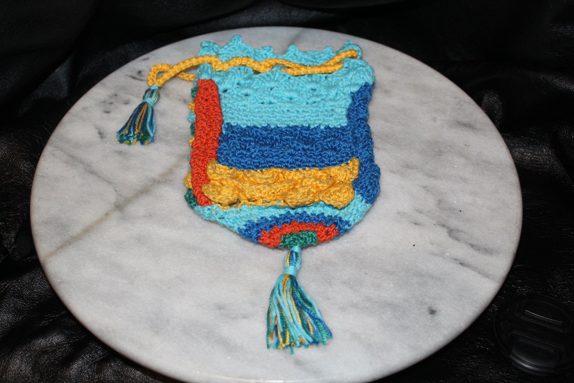 Cheshire Cat Crochet Bag