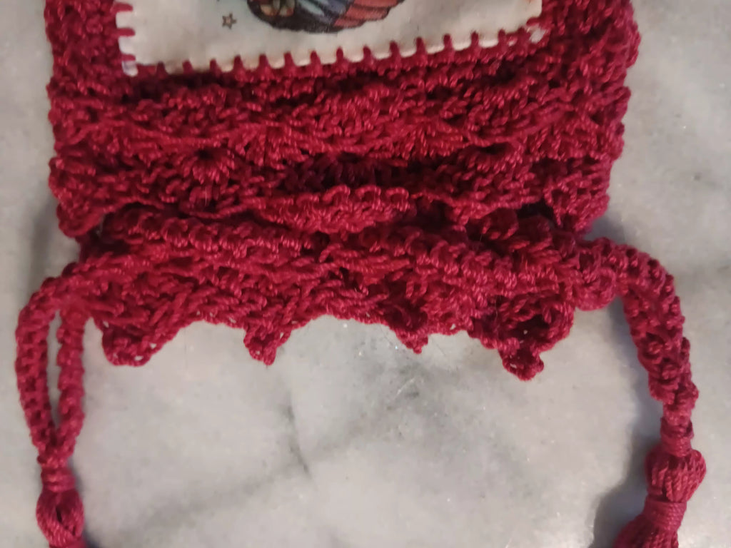 Crystal Gazer Crochet Tarot Bag