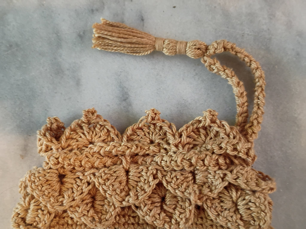 Dragon Scale Crochet Bag