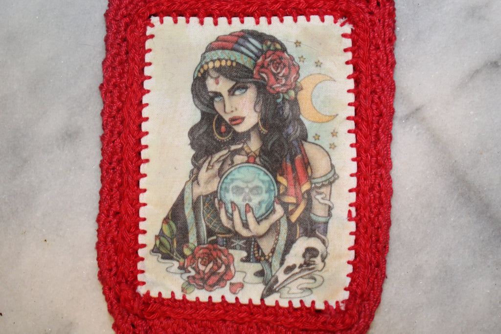 Gypsy Card Reader Crochet Bag