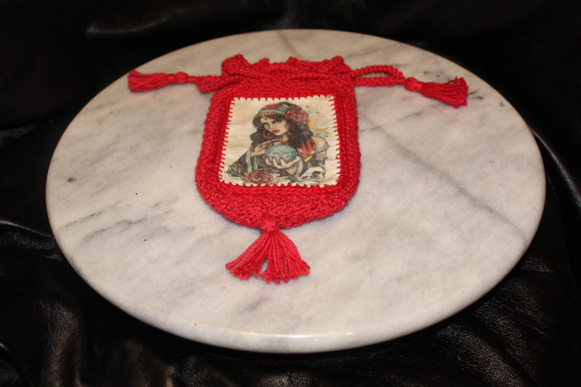 Gypsy Card Reader Crochet Bag