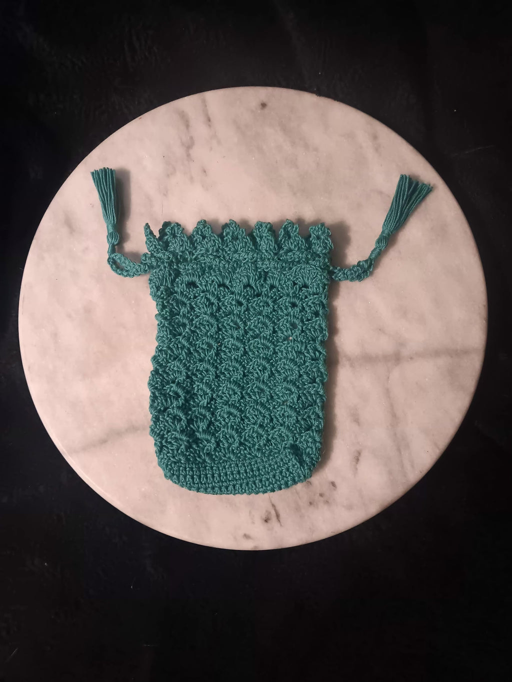Mermaid Dreamer Crochet Tarot Bag