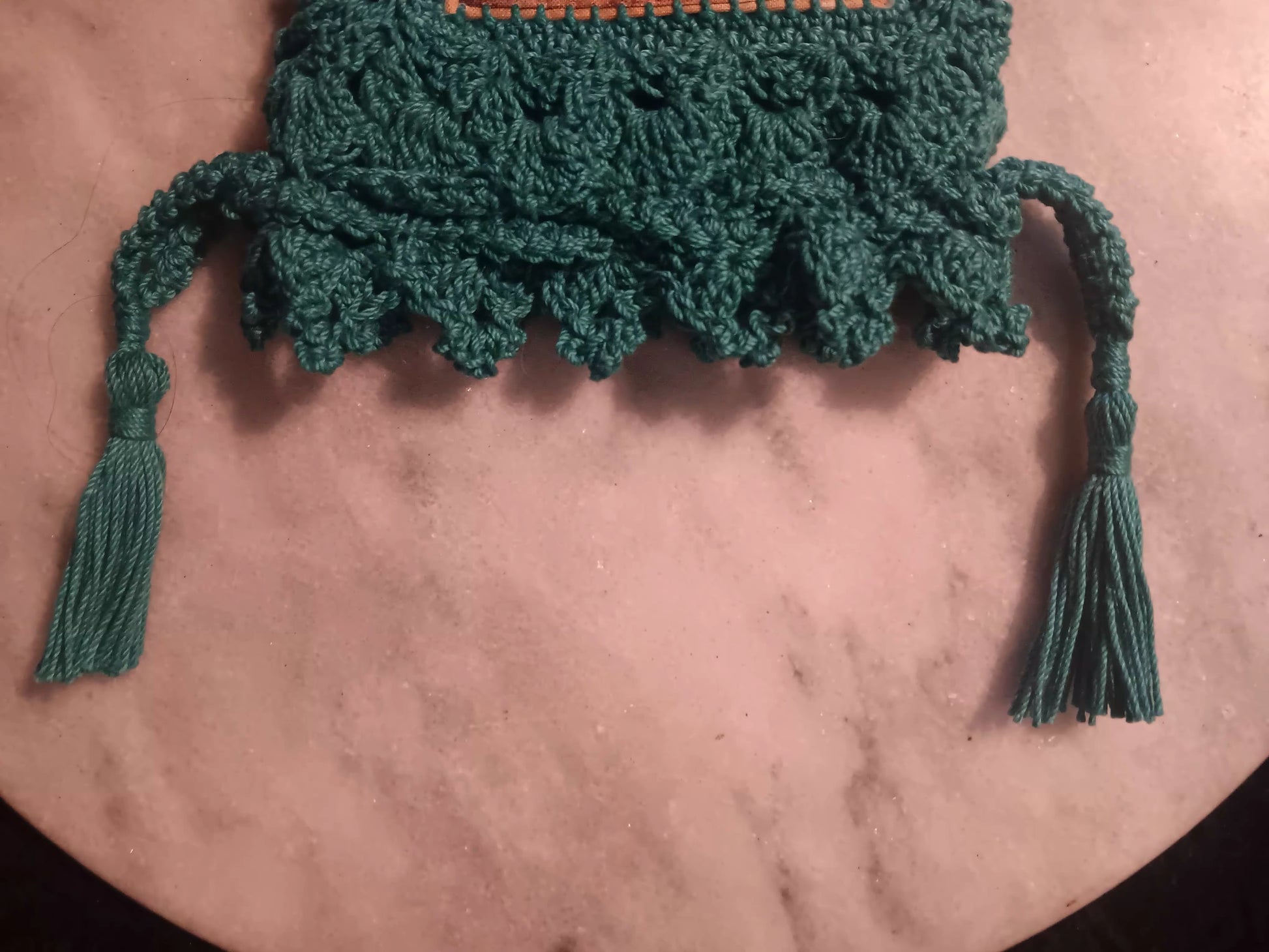 Mermaid Dreamer Crochet Tarot Bag
