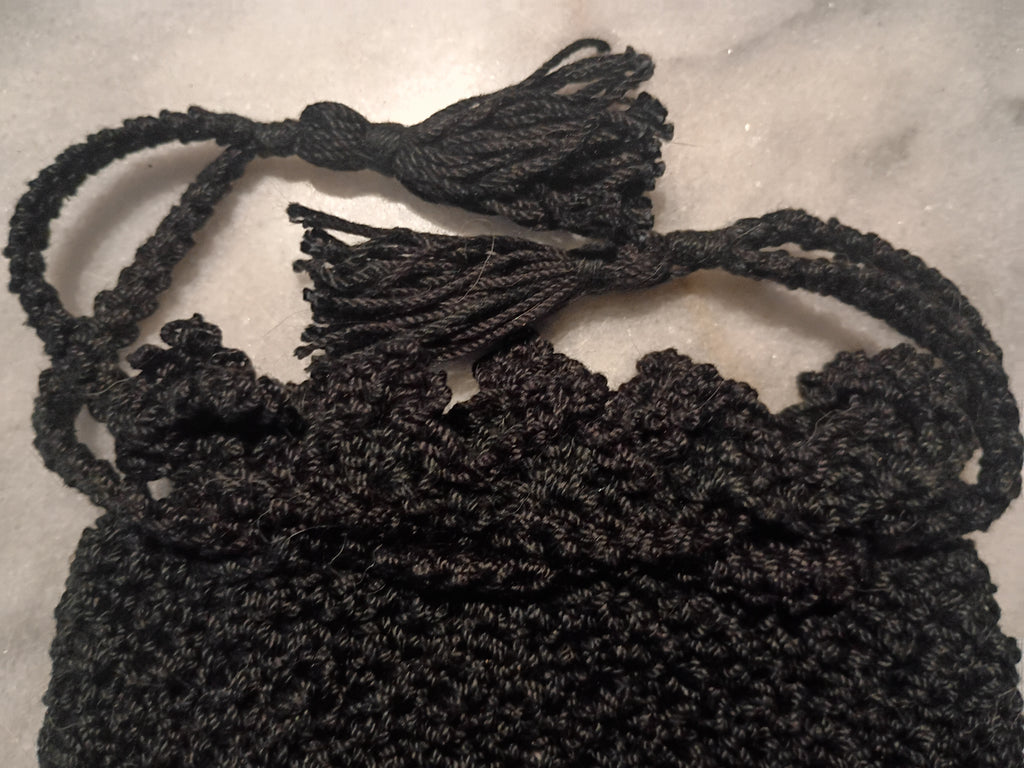 Smoke Catnip Crochet Bag