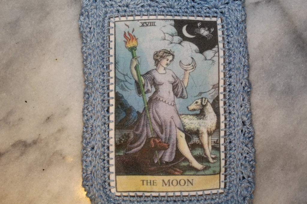 The Moon Card Crochet Bag