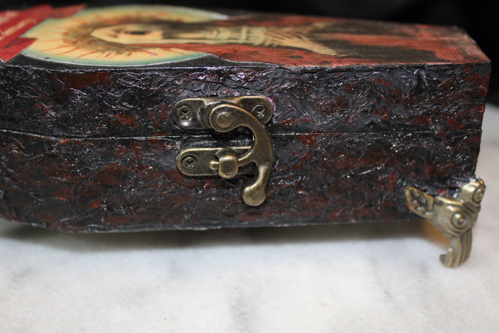 Coffin Obituary Trinket Box