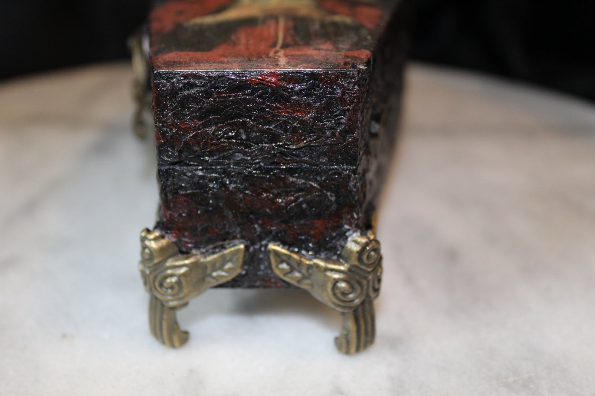 Coffin Obituary Trinket Box