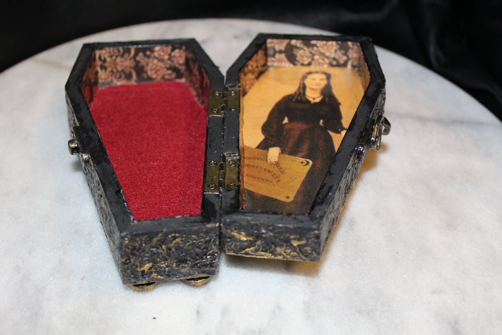 Ouija Coffin Trinket Box