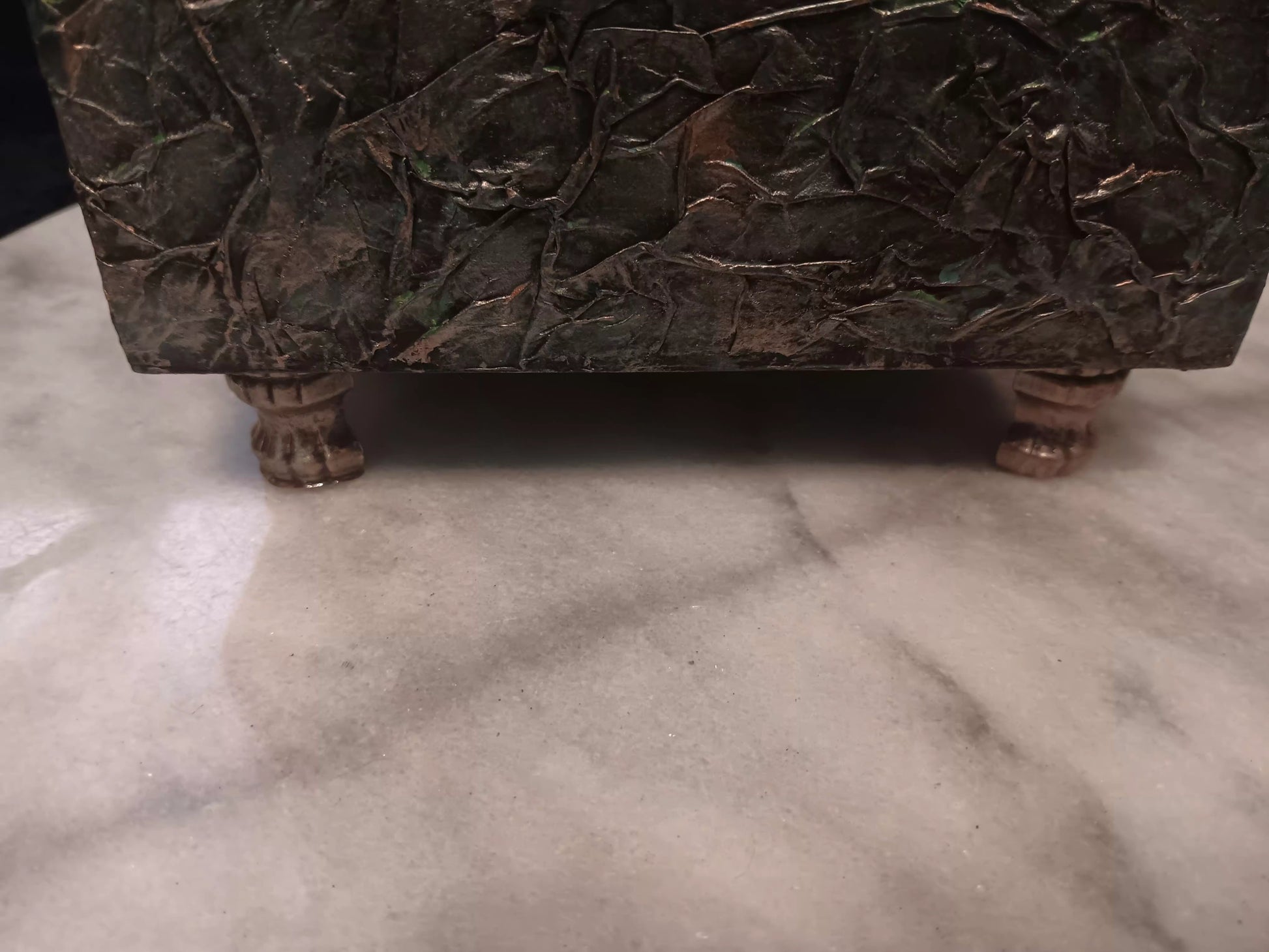 Greenman Resin Top Keepsake Box B