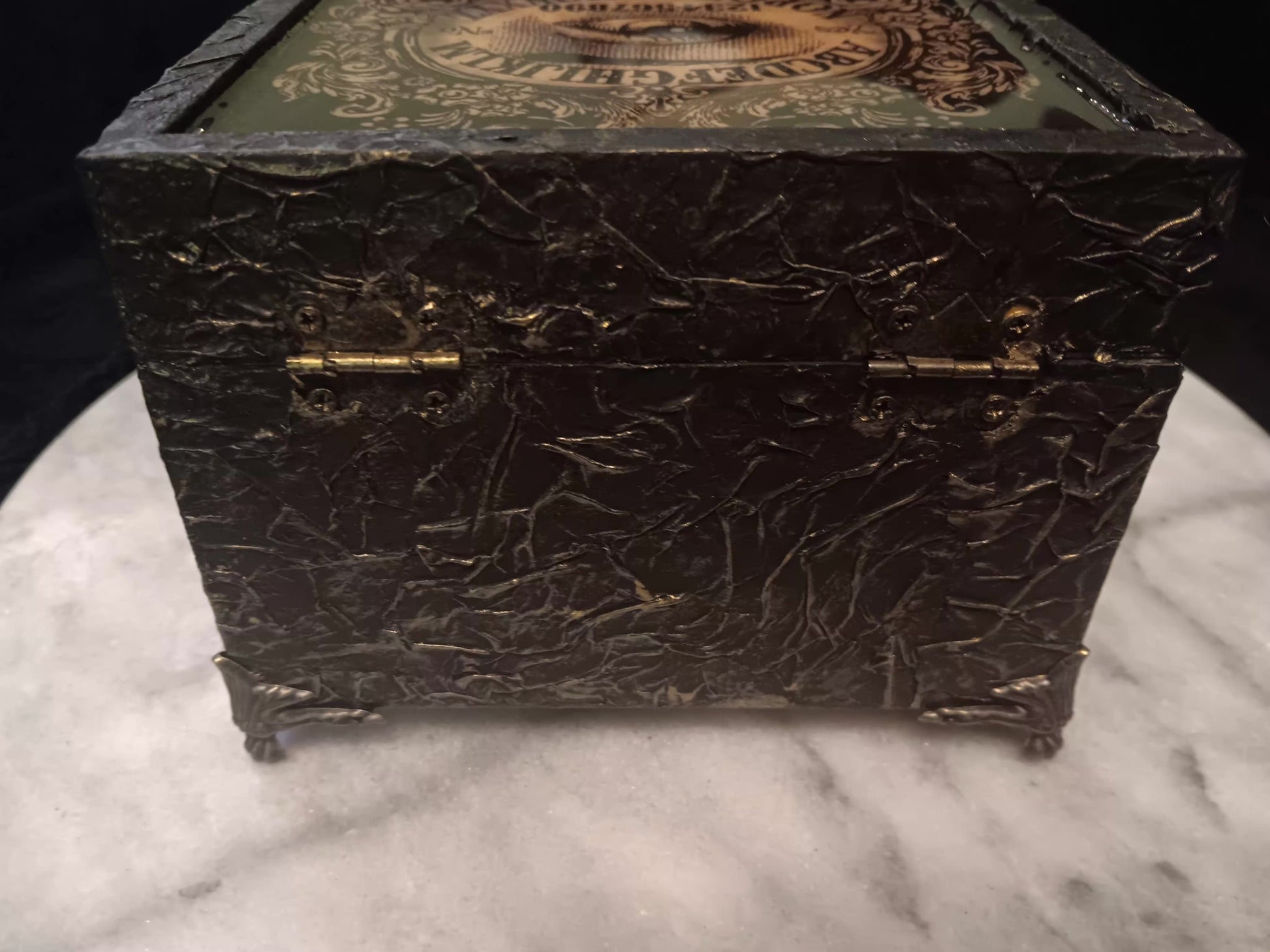 Ouija Board Resin Top Keepsake Box