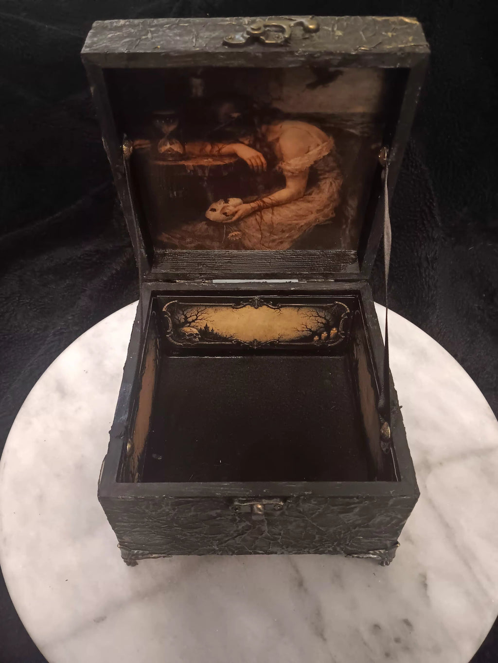 Ouija Board Resin Top Keepsake Box