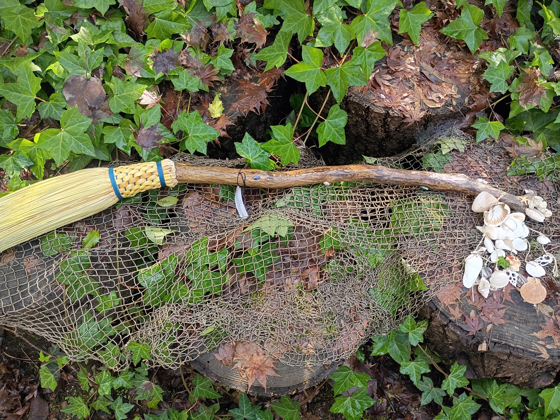 Sea-Swept Driftwood Broom