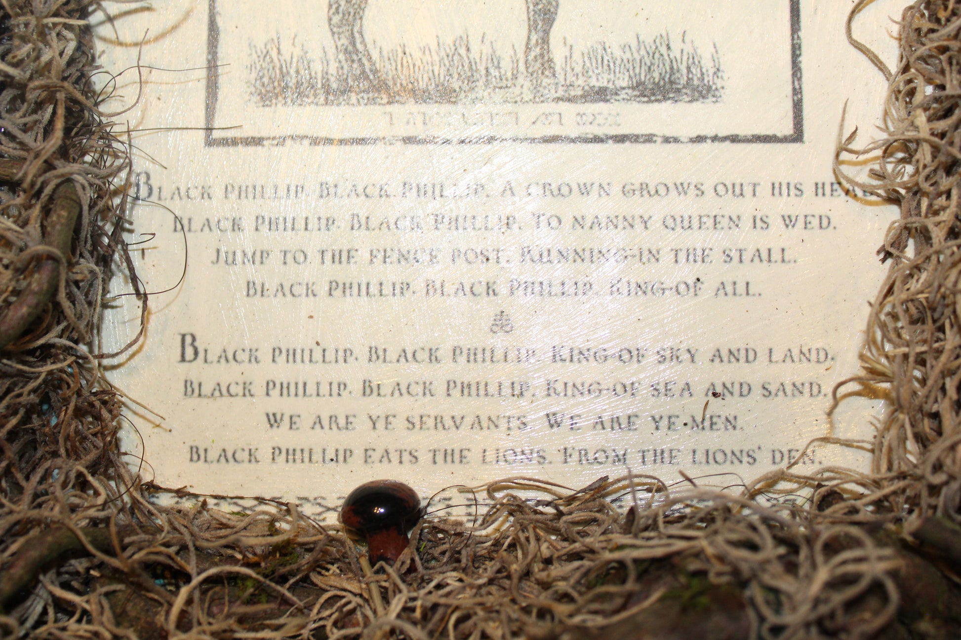 Hidden Realms Black Phillip #1 Artwork