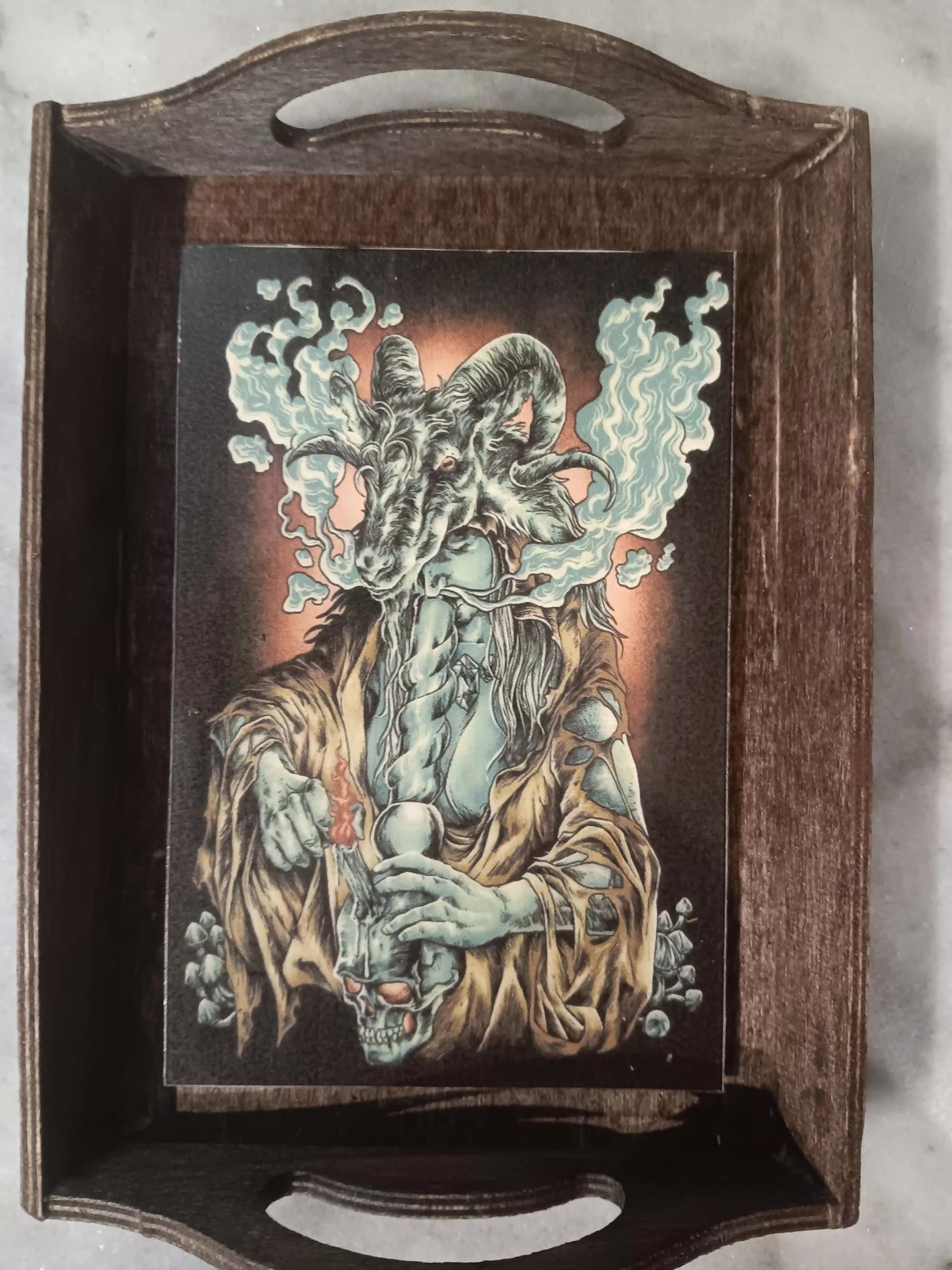High Spirits Shaman Rolling Tray