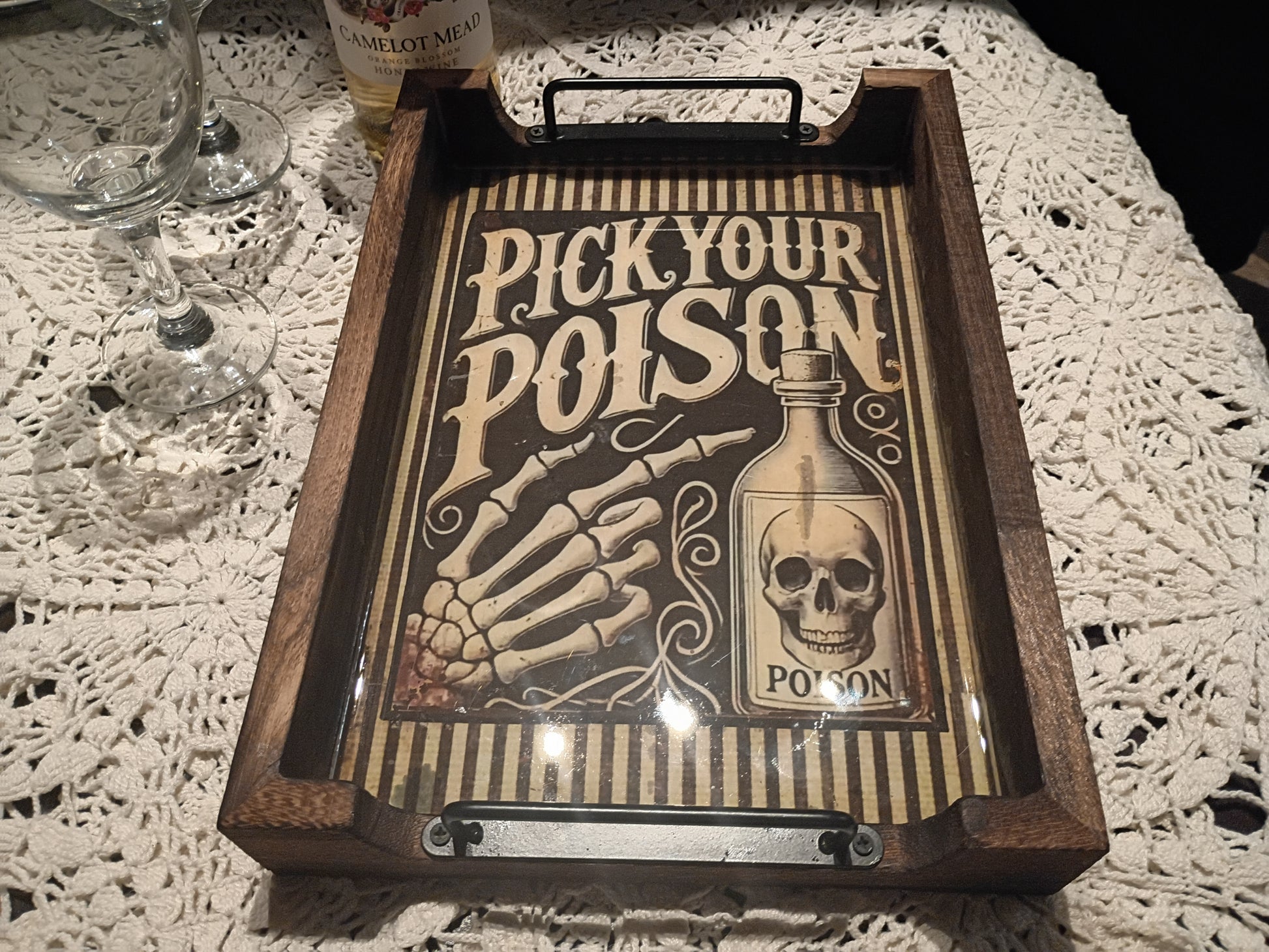 Pick Your Poison Serving Tray