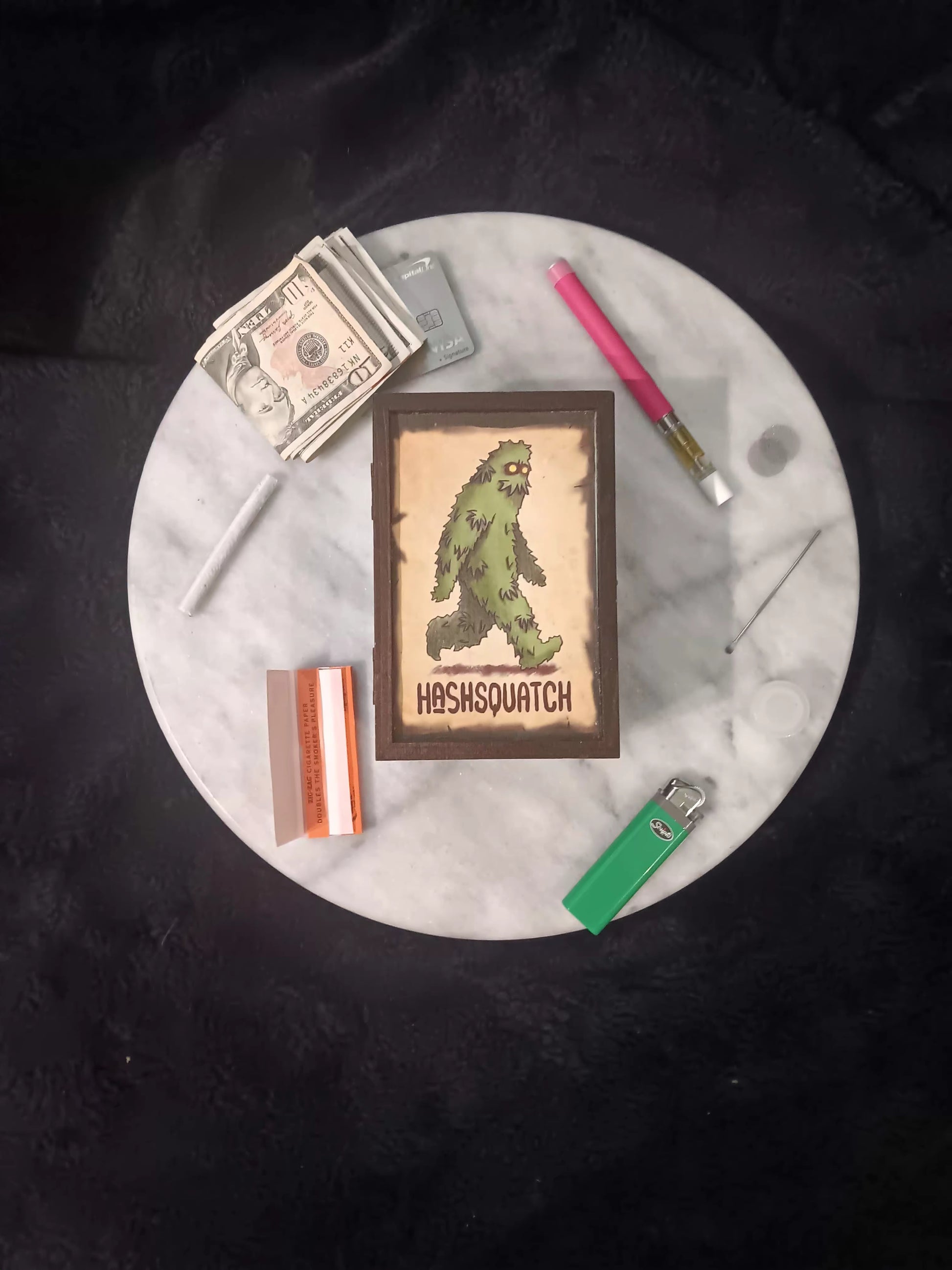 High Spirits Hashsquatch Stash Box