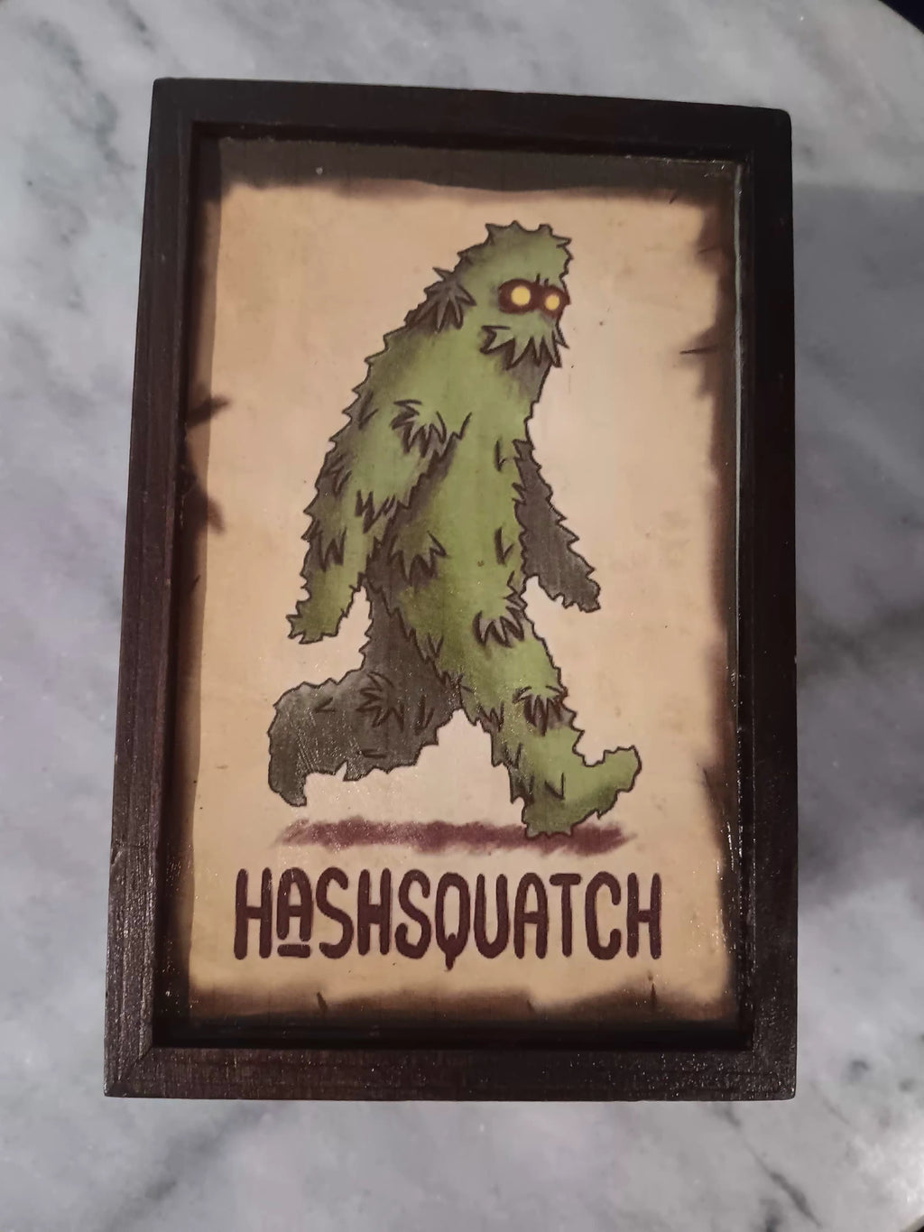 High Spirits Hashsquatch Stash Box