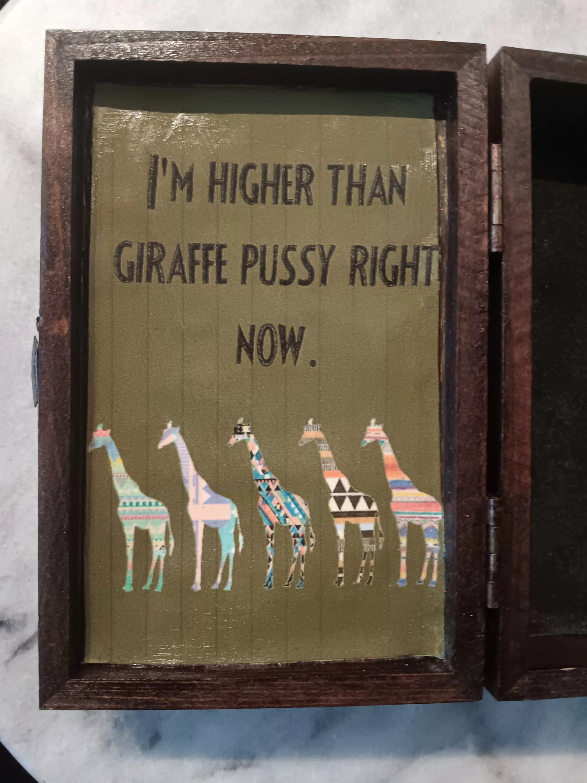 High Spirits Hashsquatch Stash Box