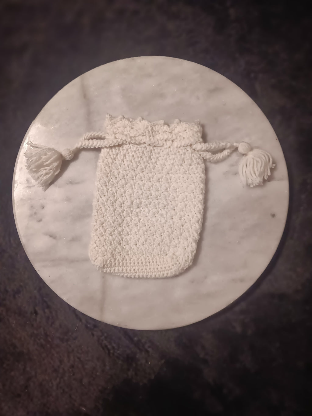 Furry Angels Crochet Tarot Bag
