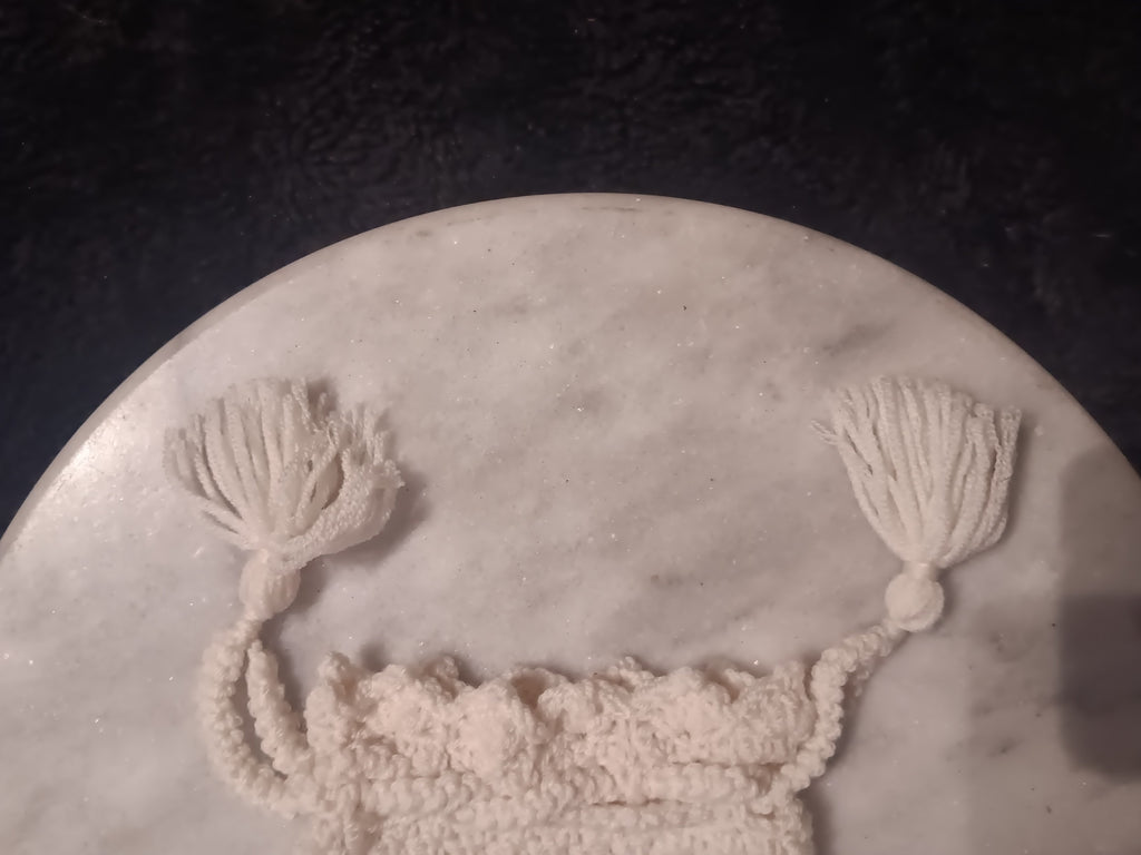 Furry Angels Crochet Tarot Bag