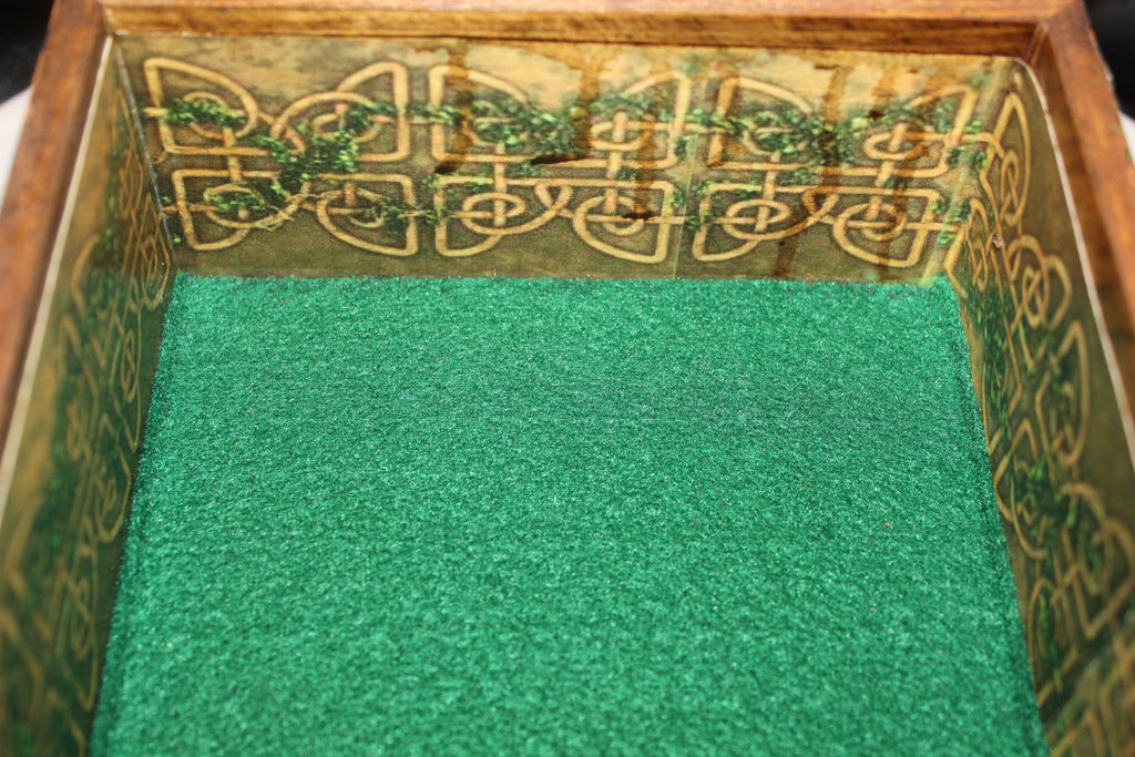 Greenman Resin Top Keepsake Box